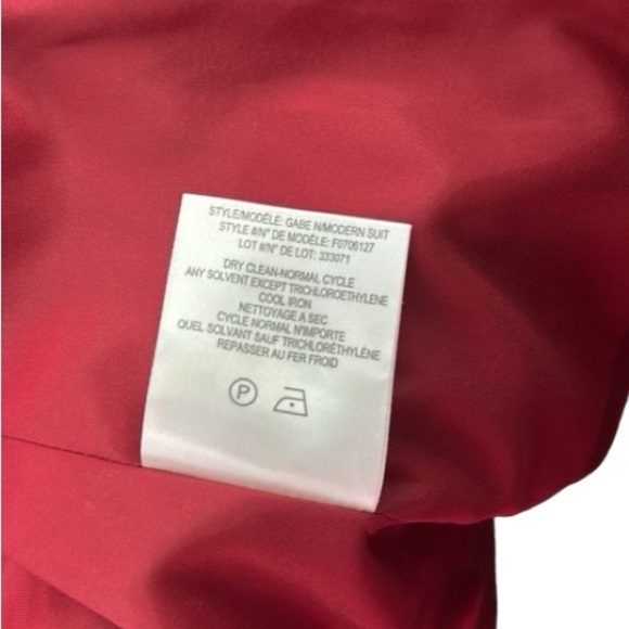 Theory suit blazer dress pants burgandy career business blazer sz 2 pants sz 0 - Picture 14 of 16